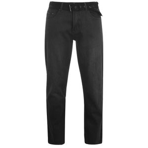 Jeans en denim premium pour hommes, taille haute, tricotés, écologiques, séchage rapide, délavage laser, coupe droite décontractée, usine de vêtements ODM États-Unis - Product Image 6