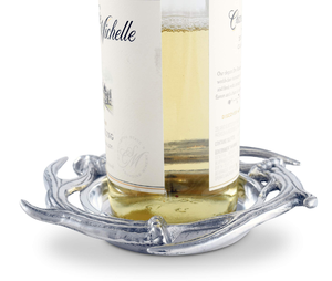 Modern Design Silver Coated Wine Bottle Coaster Newly crafts Wholesale Price Wine Bottle Coaster Bar Accessories - Product Image 5