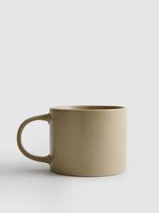 Ceramic <b>Mug</b> With Letter M Print Minimalist Design White And Navy Blue Home Gift Dishwasher And Microwave Safe - Product Image 3