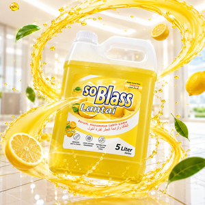 Limpiador de Pisos So Blass 5 Litros Aroma a Limón Fragancia Duradera Elimina la Suciedad Para Todo Tipo de Pisos Uso Doméstico - Product Image 3