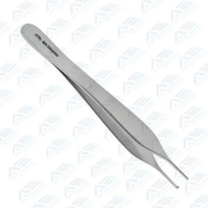 Fórceps de tejido Instrumentos quirúrgicos dentales Fórceps de tejido recto Instrumentos médicos de acero inoxidable - Product Image 2