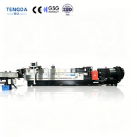 Machine de granulation de résine PE recyclée, ligne d'extrusion de granulés de plastique recyclé PP PE, granulateur de recyclage