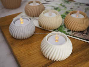 Elégant support de lumière en T avec fleur en résine pour dîner romantique, chambre à coucher et décoration de mariage - Product Image 6