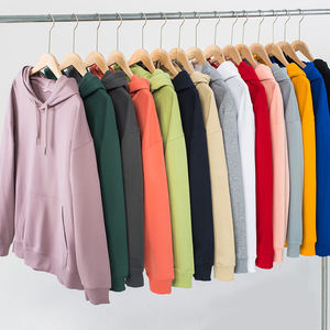 Vente flash - Sweat-shirts personnalisés pour hommes, surdimensionnés, en coton et polyester mélangés 350 GSM, sweat-shirt à capuche unisexe avec impression et broderie - Product Image 2