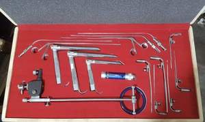 Set de Laringoscopio Directo Premium con Hojas Macintosh y Miller, Fibra Óptica, para Intubación Anestésica y Cuidado de las Vías Respiratorias, Kit de Instrumentos Quirúrgicos - Product Image 6