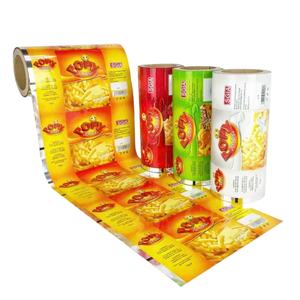 Customized Moisture-Proof Glossy Surface Soft <b>Plastic</b> BOPP/CPP/PE Laminating Film Roll for Food Packaging for Snack Packaging - Product Image 1