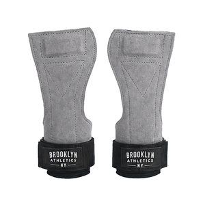 Sangles de musculation personnalisées avec logo, support de poignet, coussinets de levage de poids, poignées en cuir pour entraînement - Product Image 1