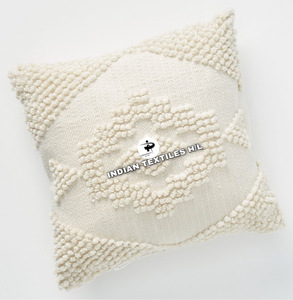 Housse de coussin en laine de luxe style bohème pour l'extérieur, motif vintage, tissée à la main, unique, très vendue, pour oreiller décoratif - Product Image 3