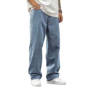 <b>Men</b>’s Relaxed Fit Baggy Jeans | Streetwear Style Loose Denim Pants for Casual Wear | Comfortable Cotton Blend Jeans with Trendy - Product Image 1