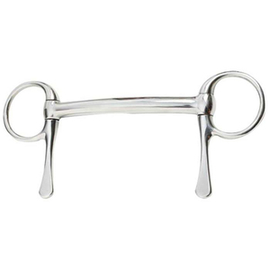 Bocado de alambre trenzado de acero inoxidable para caballos, tipo media cuchara, con boca suave, marca Fabric Brand High - Product Image 1