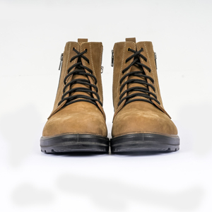 Botas de Senderismo de Gamuza con Punta Redonda para Hombre, con Suela de PU Antideslizante, para Todas las Estaciones - Product Image 1