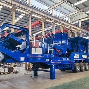 Trituradora de piedra móvil de dolomita de cuarzo de tamaño mediano de Rusia trituradora de impacto móvil con alta eficiencia - Product Image 5