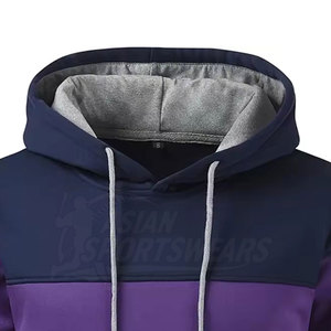 Sudaderas con Capucha para Hombre, Diseño Sólido, 100% Algodón, Forro Polar, Bolsillos, Transpirables, Secado Rápido, Elegantes, Casuales, Precio al por Mayor - Product Image 4