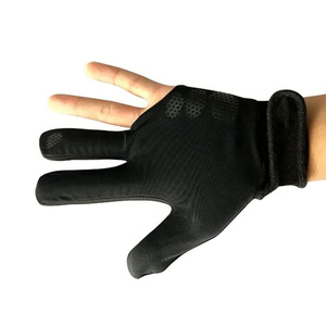 High <b>Snooker</b> Gloves Customized Logo 3 Fingers <b>Billiard</b> Gloves Non-Slip Windproof Breathable Waterproof Sports Gloves - Product Image 6
