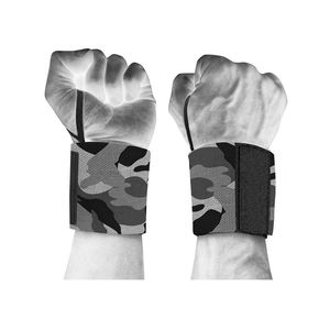 Bandes de poignet unisexes en nylon les plus vendues pour le fitness, impression de logo personnalisée, équipement d'entraînement de musculation réglable, service OEM - Product Image 2