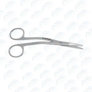 Ciseaux à cuticules pour manucure à pointe incurvée Medic Instrument coupe-ongles professionnel en acier inoxydable avec mécanisme à ressort - Product Image 5