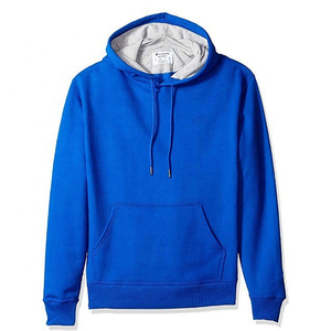 Sudadera de Invierno con Logotipo Personalizado Bordado, Sudadera con Capucha de Patrón Sólido Informal para Hombre, Personalizable, 100% Algodón, Felpa, Teñido Liso - Product Image 2
