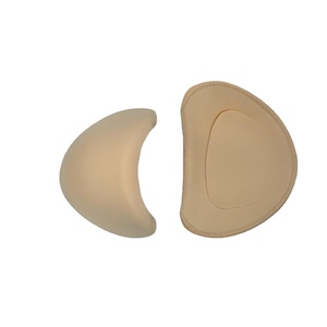 Comfortable Flexible Wholesale Soft Sponge Fashion Nude Foam Regular Full Size Skin Push-Up Fabric Sponge Foam <b>Shoulder</b> <b>Pad</b> - Product Image 5