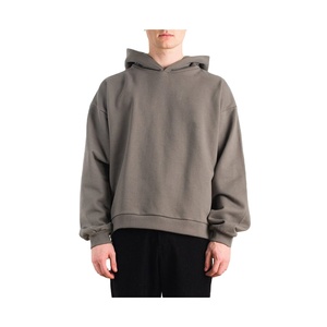 OEM sudaderas con capucha para hombre al por mayor 100% algodón grueso pesado pulóver logotipo personalizado gota hombro personalizado sudaderas con capucha para hombres - Product Image 1