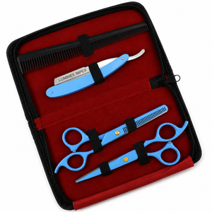 Navaja de Afeitar Recta Vintage Luminex Impex con Mango de Concha de Abulón y Acero al Carbono, Lista para Usar en Barberías y Salones - Product Image 3