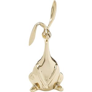 Gold Plated Aluminium Rabbit Figurine Handmade Animal Sculpture Modern Design Eco-Friendly Easter Tabletop <b>Decor</b> Living Room - Product Image 1