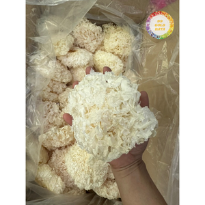 Vente en gros de Tremella (Champignon des neiges) séché de qualité supérieure, blanc, brisé, sans soufre, 100% champignon, moelleux et glutineux en vrac - CARYLN - Product Image 4