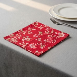 Serviettes de table de luxe à imprimé floral pour la maison, l'hôtellerie, les mariages, les banquets, la restauration fine, la décoration de table en tissu, prix de vente - Product Image 2