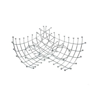 Cesta de Frutas Metálica Hecha a Mano en India a Bajo Precio, para Uso en Cocinas Domésticas, para Almacenar Frutas y Verduras Frescas - Product Image 2