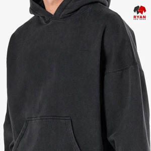 Sudadera con Capucha para Hombre Ryan Pro Gear con Logotipo Personalizado en la Parte Delantera, 100% Algodón Felpa, Transpirable, Corte Regular, Especial de Invierno - Product Image 6