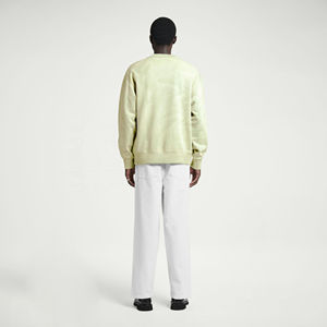 Wholesale <b>Vintage</b> Heavyweight Fleece Crew Neck Acid Wash <b>Sweatshirts</b> Man <b>Oversized</b> for Sale Cotton Acid Wash <b>Sweatshirts</b> Oem - Product Image 6