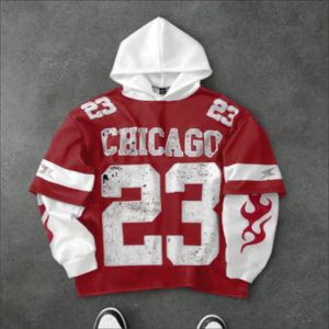 Vêtements de sport Denish, sweat à capuche zippé surdimensionné pour homme, de haute qualité, en coton molletonné, tricoté, brodé, imperméable - Product Image 1