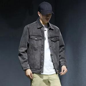Veste en jean pour homme 2026 en gros à prix abordable, respirante, avec logo personnalisé, service OEM - Product Image 3