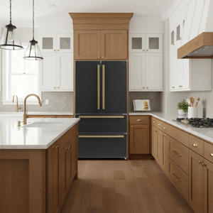 Ensemble Galiano : Hotte de cuisine double combustible 48 pouces, Réfrigérateur 36 pouces avec machine à glaçons, Lave-vaisselle et Micro-ondes encastrable 24 pouces - Product Image 3