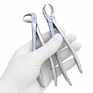 Pinzas de Extracción Dentales Profesionales Kimbel, de Acero Inoxidable, Tipo Cuerno de Vaca, para Extracción de Dientes, Instrumentos de Cirugía Oral - Product Image 1