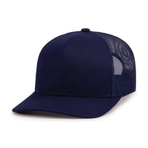 Casquette Trucker Unisexe 6 Panneaux en Maille, Profil Haut, Calotte Structurée, Logo Personnalisé - Product Image 1