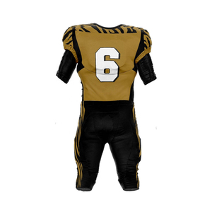 Nouvel uniforme de football américain personnalisé, design unique, manches courtes, fabriqué en usine. - Product Image 2