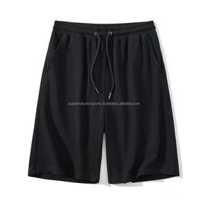 2024 hommes haute rue été sport pantalon mince Simple décontracté Hipster Shorts de plage haute qualité coton jambe droite-Direct - Product Image 5