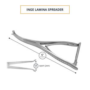 เครื่องมือแพทย์สำหรับกระดูกและข้อ ยี่ห้อ Dentavex รุ่น Premium Quality Lamina Spreader แบบ 2 ขากรรไกร ขนาดใบมีด 11 แบน กว้าง 15 มม. ผลิตจากสแตนเลส - Product Image 4
