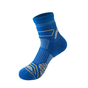 Men's Mid-Calf Basketball <b>Socks</b> Towel Bottom Thick Non-Slip Sweat Wicking Deodorant <b>Running</b> Athletic <b>Socks</b> - Product Image 5