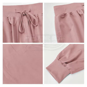 Conjuntos de Uniformes Médicos de Manga Corta de Moda, Traje Quirúrgico de Tela de Lona con Detección de Agujas, Ropa de Trabajo Hospitalaria Unisex de Alta Calidad - Product Image 5