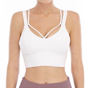 Soutien-gorge de sport pour femmes, conception sans couture personnalisée OEM, ajustement confortable pour l'entraînement et les vêtements de sport - Product Image 3