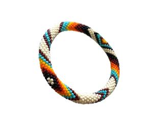 Beaded Tube Charm <b>Bracelet</b> Seed <b>Beads</b> Elastic Bangles Colorful Pattern Luxury Unisex Gift Jewelry Fashion Accessory Wholesale - Product Image 5