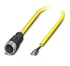 SAC-4P- 2,0-542/M12FS BK-เซ็นเซอร์/สายหัวฉีด1406246 - Product Image 1