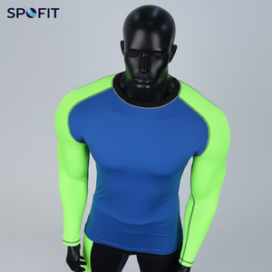 Ensemble de shorts et rashguard tricoté pour hommes, 2 pièces, personnalisé, imprimé par sublimation, respirant, 100 % polyester, pour MMA, BJJ et lutte - Product Image 4