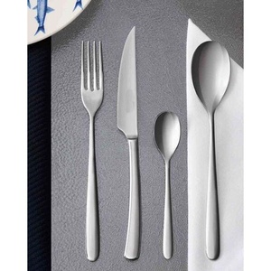 Juego de cubiertos de cocina para acampada, Material de acero inoxidable personalizable, con mango dorado grueso, juego de cubiertos de latón - Product Image 2