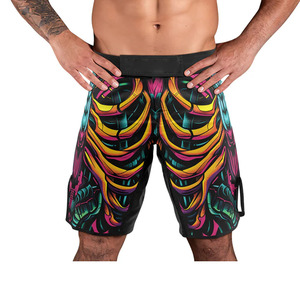 New High Quality MMA Training <b>Shorts</b> Custom Stretch Gym Fitness Sports <b>Shorts</b> Martial Arts Apparel Supplier - Product Image 1