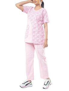 <b>Nursing</b> Uniform Sets Women Men Scrubs Jumpsuit Medical Hospital Uniforms Polyester Spandex Summer - Product Image 5