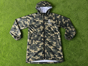 Manteau long camouflage personnalisé par sublimation, imperméable, à capuche, coupe-vent, vêtements de pluie d'extérieur, logo personnalisé, homme femme - Product Image 6