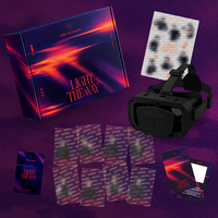 Paket Konser VR ATEEZ Light The Way dengan Headset VR dan Kartu Foto. Pre-order untuk 'VR CONCERT BOX' ATEEZ dimulai hari ini 14.