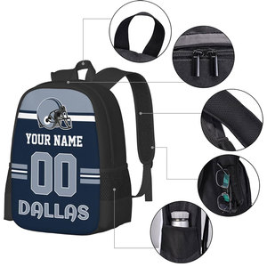 Sac à dos de sport imperméable personnalisé à faible MOQ, sacs de football américain, sac de basketball, sac à dos de football, sac d'équipe - Product Image 3